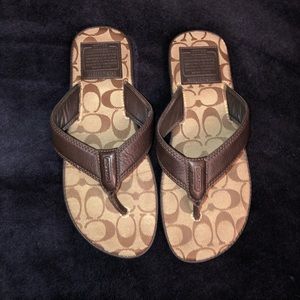 Men’s coach flip flops